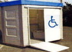 身体障害者用トイレ　車椅子用トイレ　レンタル　